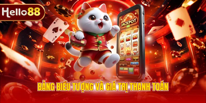 Bảng biểu tượng và giá trị thanh toán 