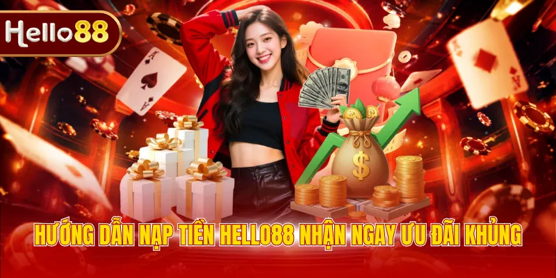 Hướng dẫn nạp tiền Hello88 nhận ngay ưu đãi khủng