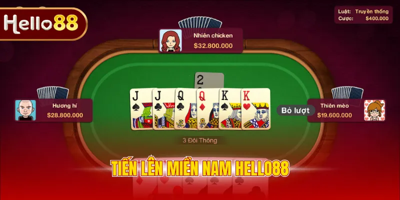 Tiến lên miền Nam Hello88